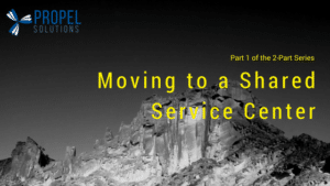 Shared Services Model: How to move to a Shared Service Centre